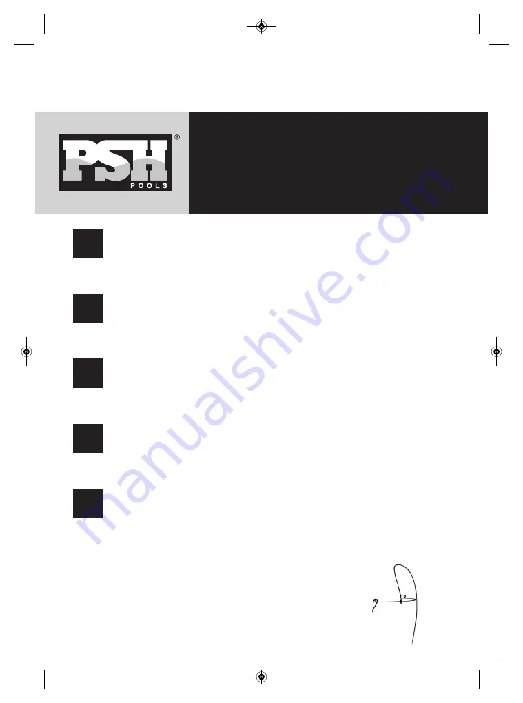 PSH Pools MICRO.2 25 Manual Download Page 36