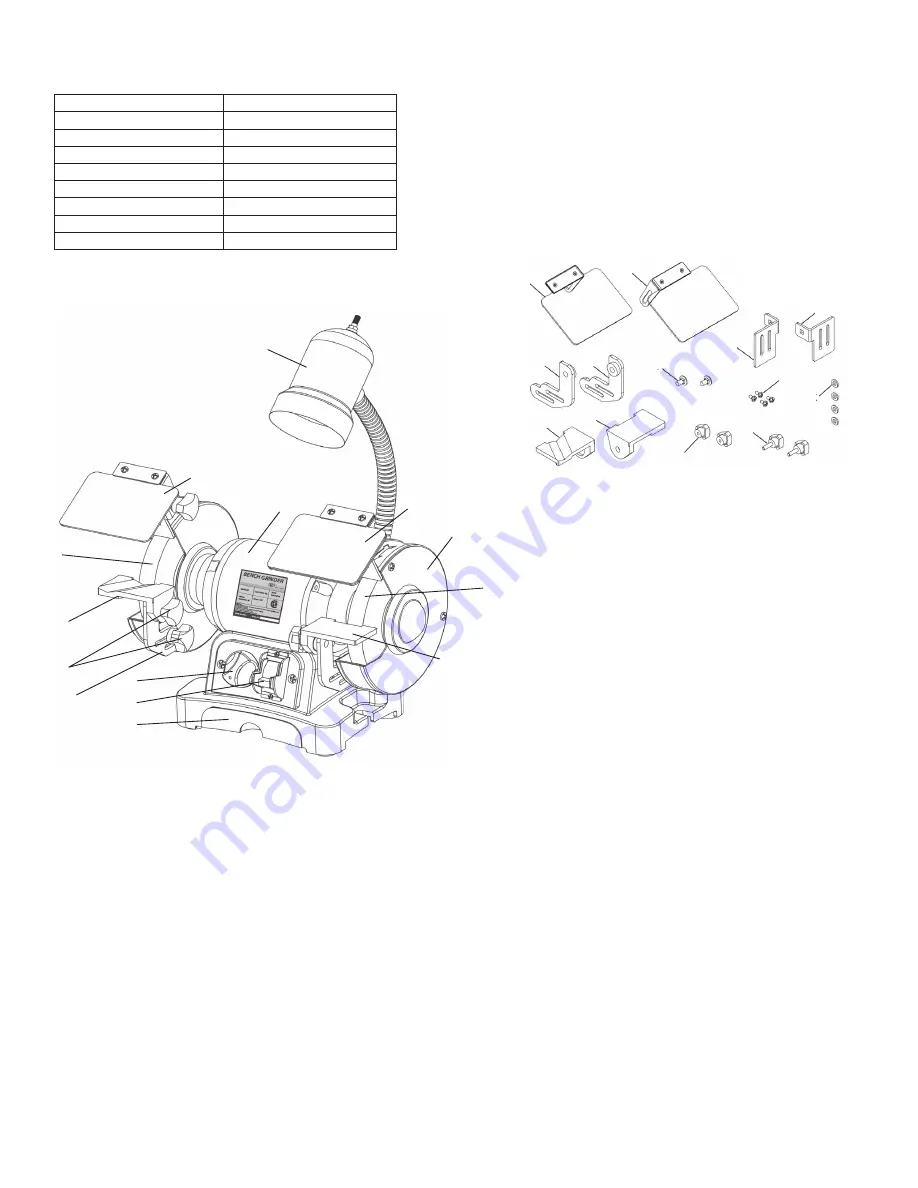 PSI Woodworking Products GRIND3X Manual Download Page 4