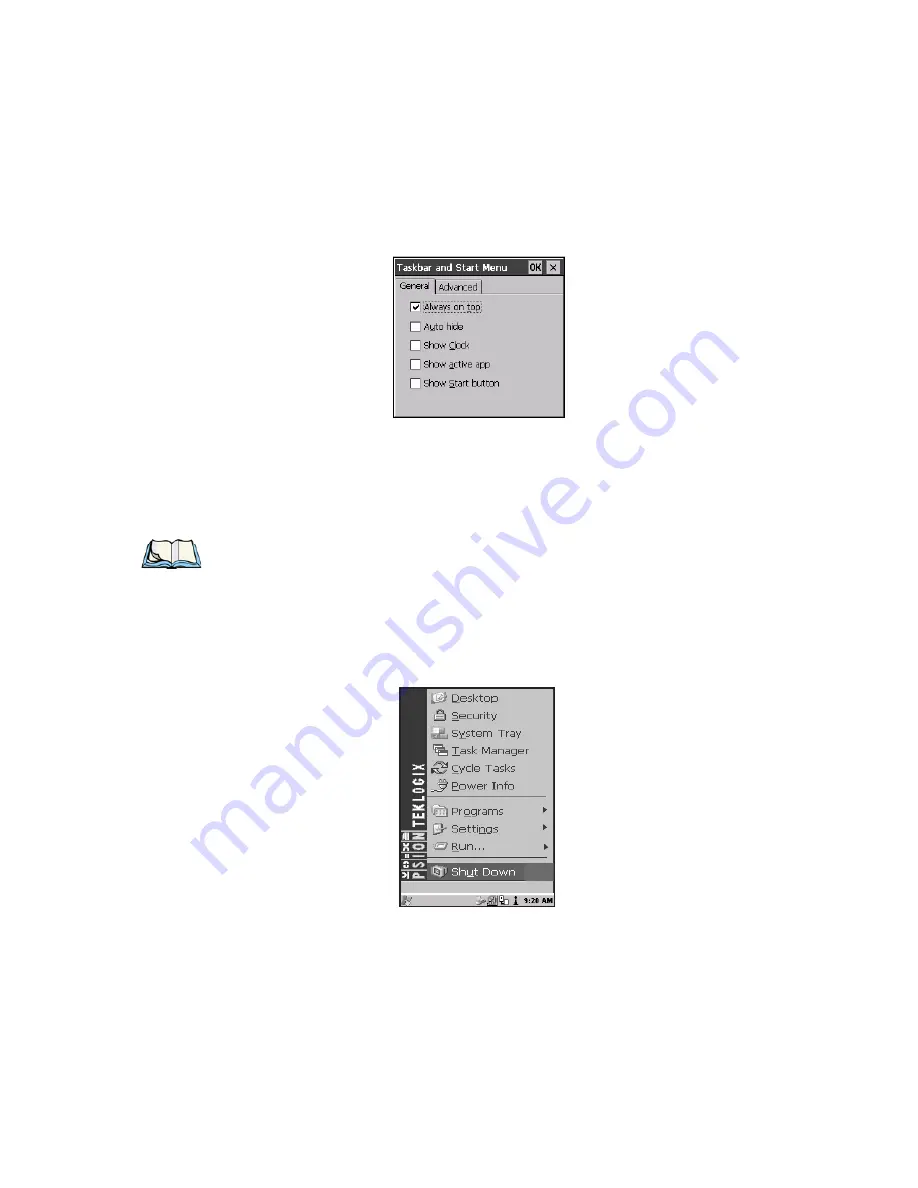 Psion Teklogix WORKABOUT PRO M/C User Manual Download Page 73