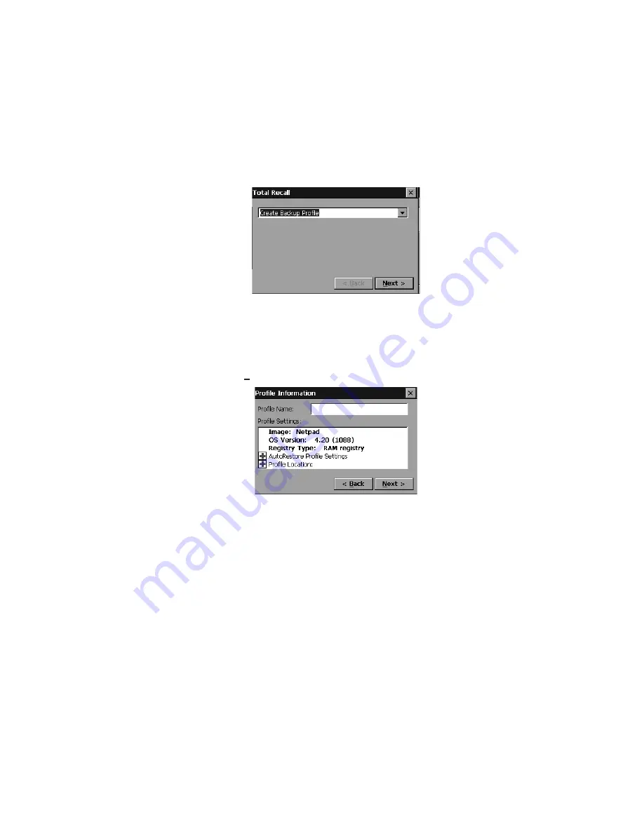 Psion Teklogix WORKABOUT PRO M/C User Manual Download Page 125