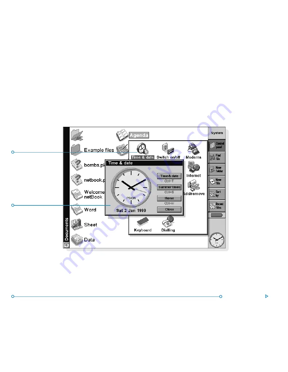 Psion netBook User Manual Download Page 25