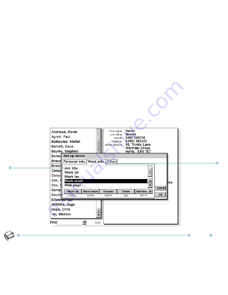 Psion netBook User Manual Download Page 67