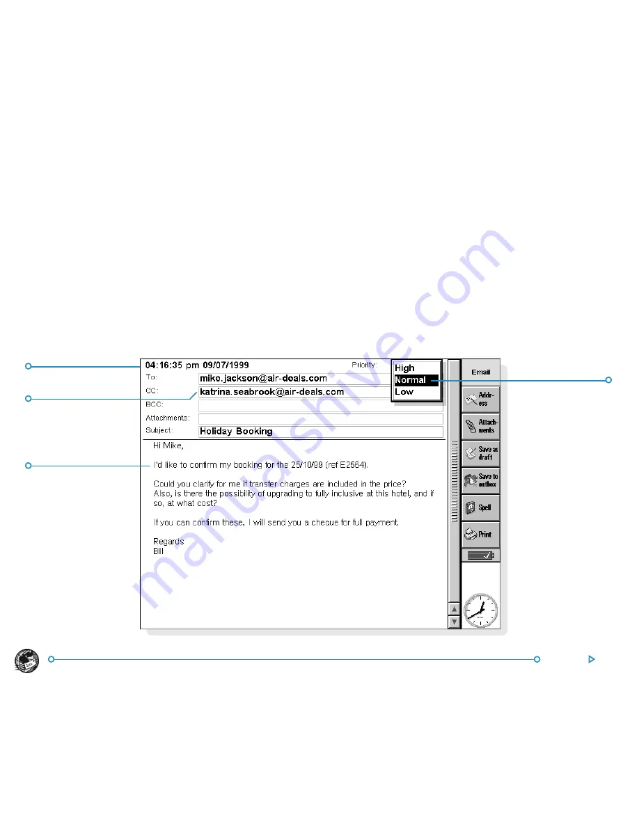 Psion netBook User Manual Download Page 119