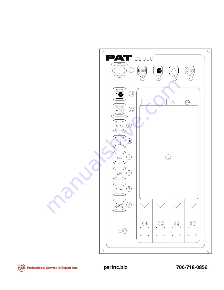 PSR PAT DS350 Manual Download Page 8