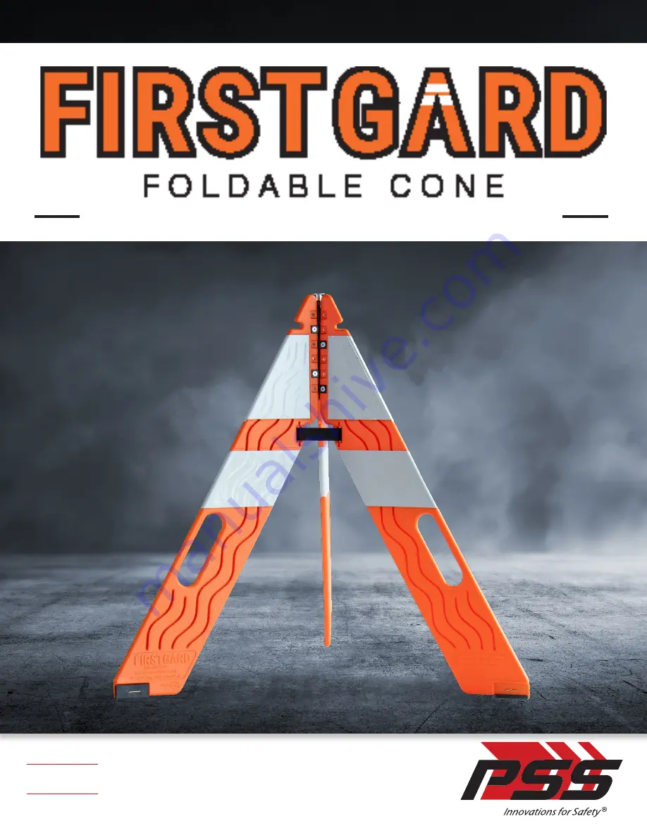 PSS FRISTGARD FOLDABLE CONE Скачать руководство пользователя страница 1