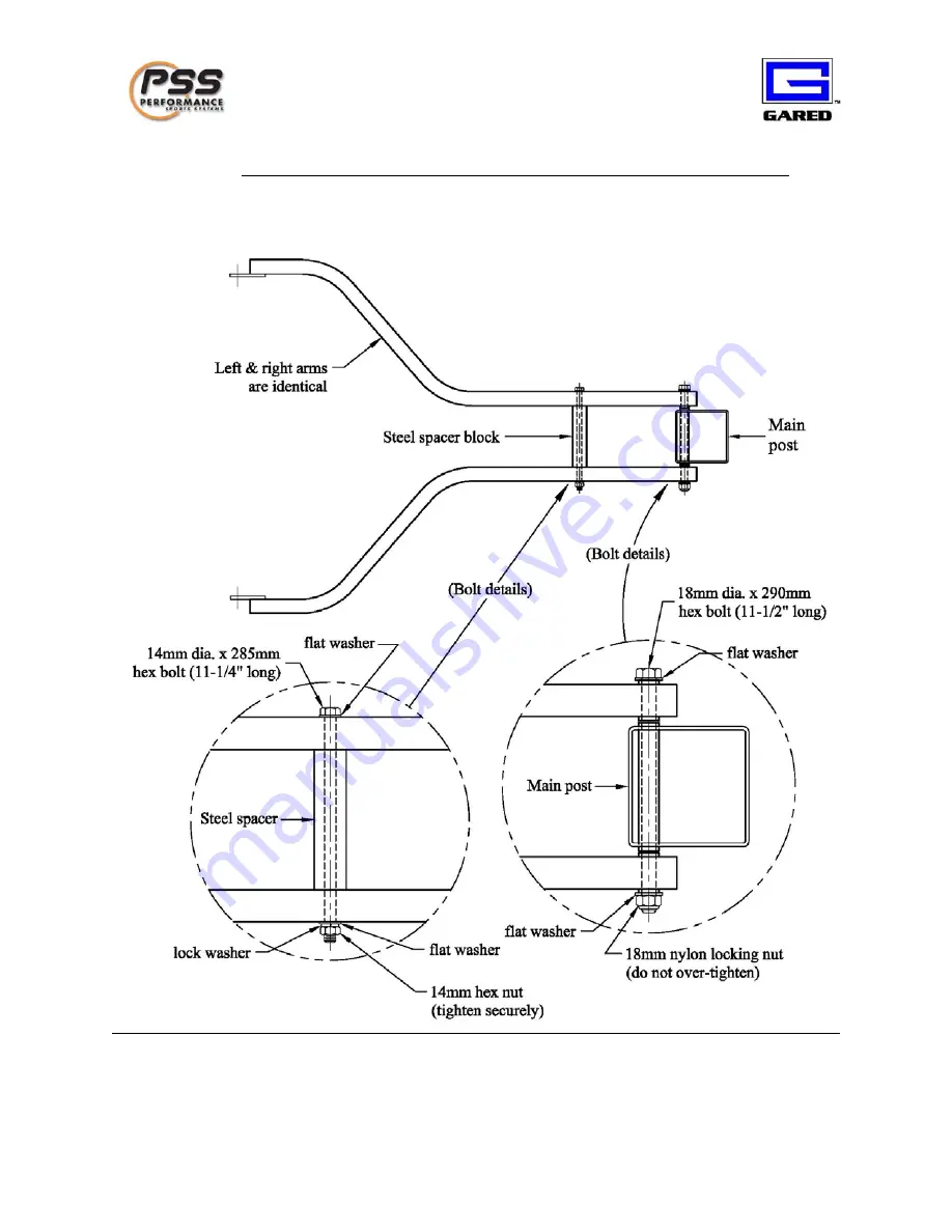 PSS Gared Elite Pro I Installation, Operation And Maintenance Manual Download Page 19