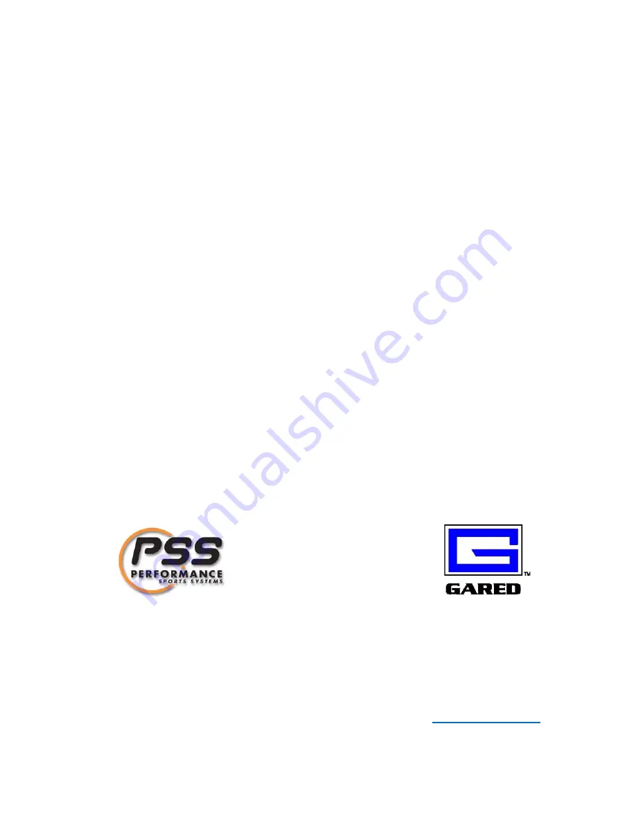 PSS Gared Elite Pro I Installation, Operation And Maintenance Manual Download Page 24