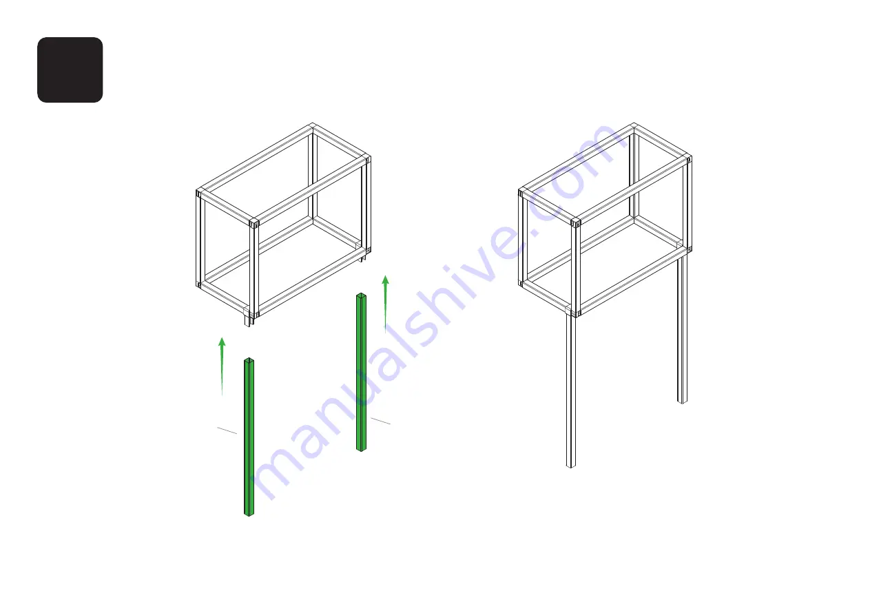 PTF BOOKCASE Assembly Manual Download Page 6