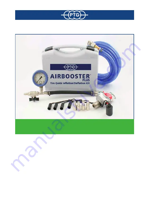 PTG AIRBOOSTER plus Installation And Operating Instructions Manual Download Page 1