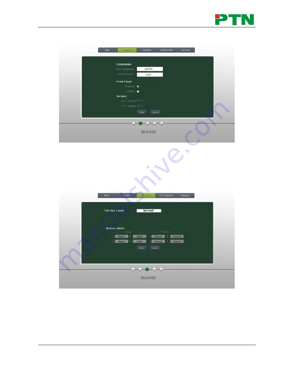 PTN MUH44E KIT Скачать руководство пользователя страница 29