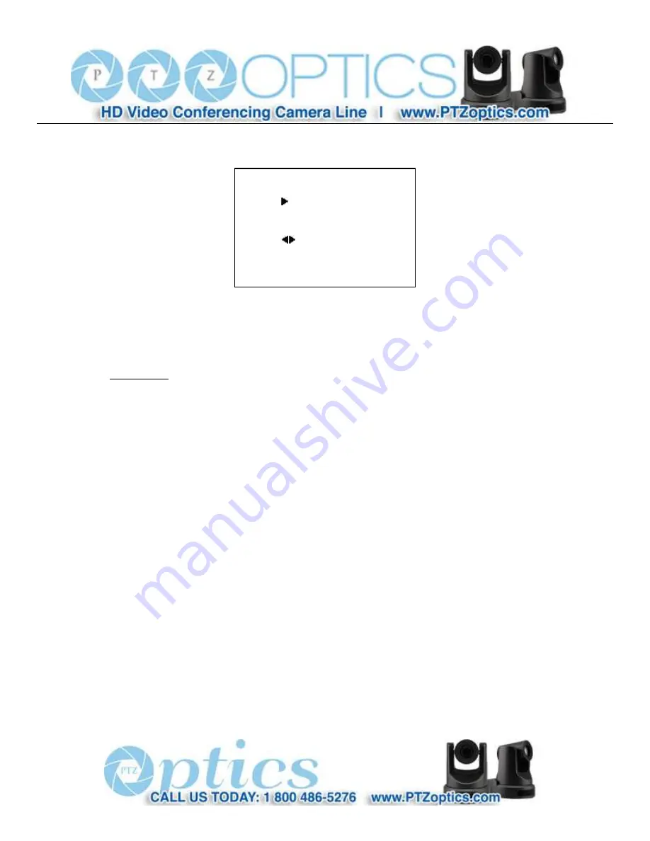 PTZ Optics 12X-USB User Manual Download Page 7