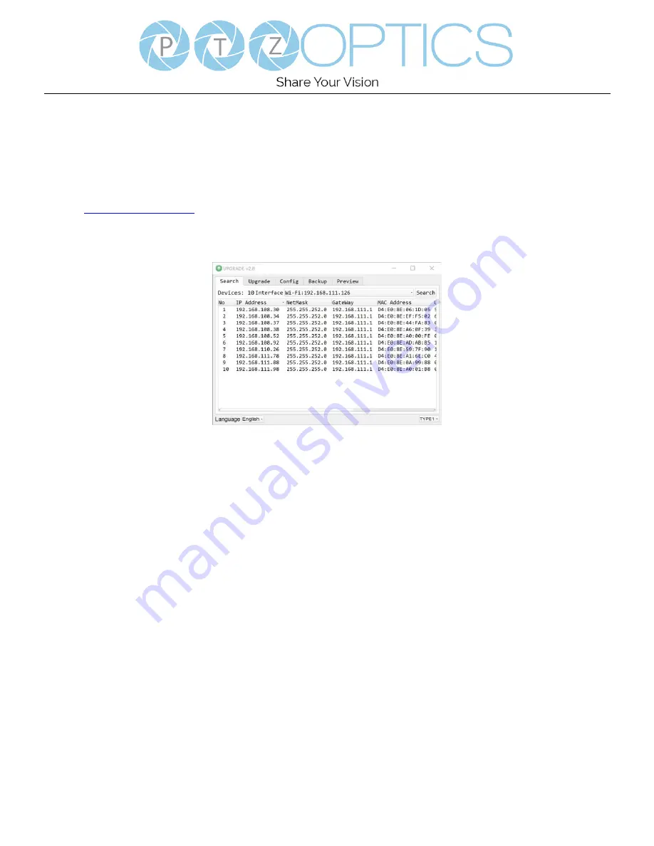 PTZ Optics EPTZ-ZCAM-G2 Скачать руководство пользователя страница 28