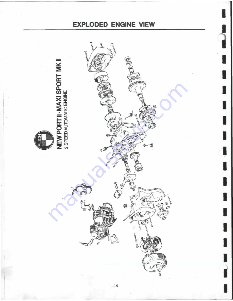 Puch 1980-1981 Puch Maintenance Manual Download Page 16