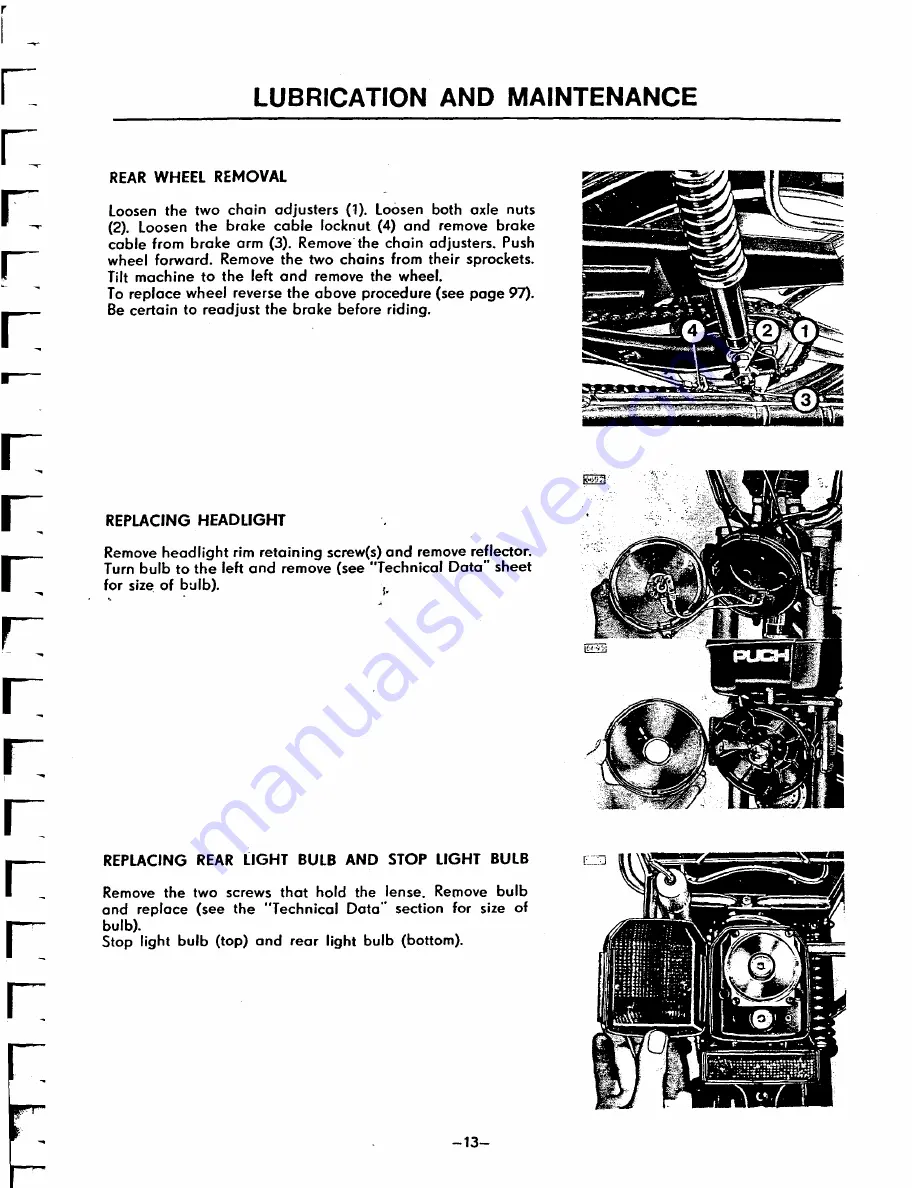 Puch Maxi 50 Service Manual Download Page 9