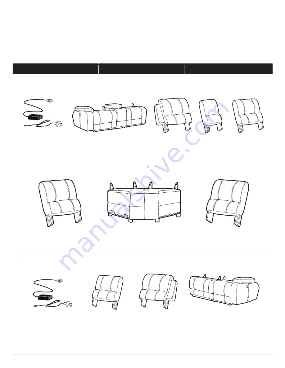 Pulaski Furniture 322800 Assembly Instructions Manual Download Page 3