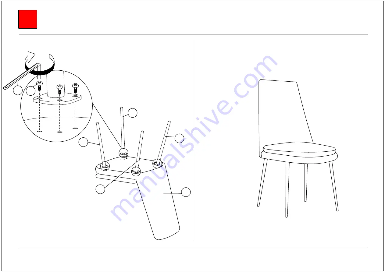 Pulaski Furniture DS-D438-700-1 Скачать руководство пользователя страница 2