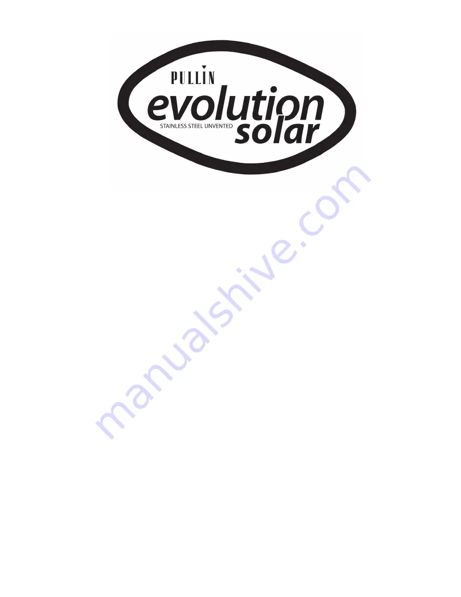 Pullin Evolution Solar PES190 Installation And Servicing Instructions Download Page 1