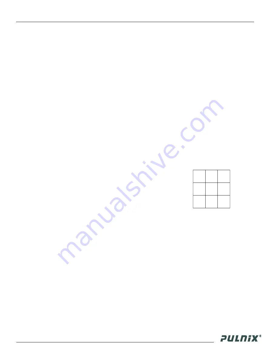 Pulnix TM-1327GE series Operation Manual Download Page 49