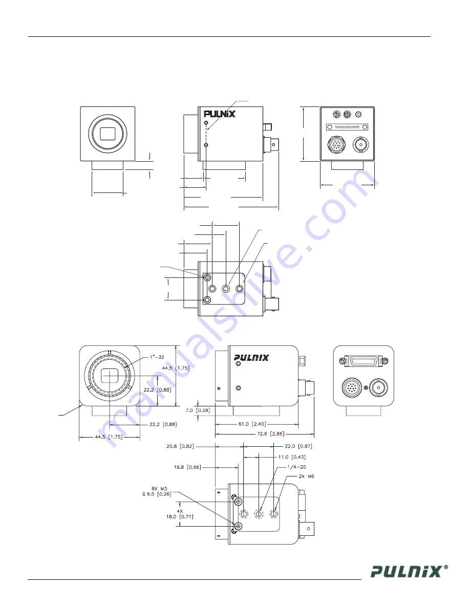 Pulnix TM-1402 series Operating Manual Download Page 43