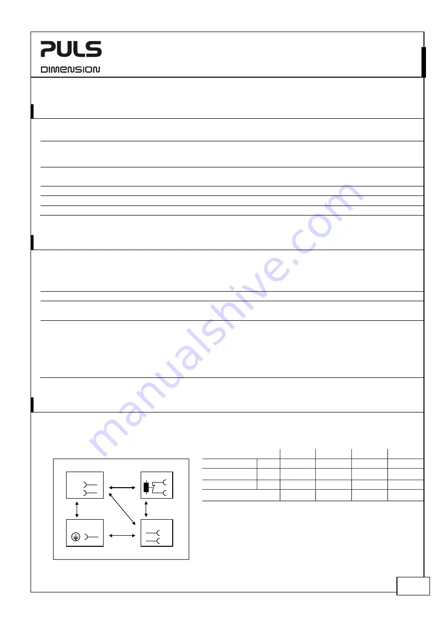 Puls CPS20 Series Manual Download Page 16