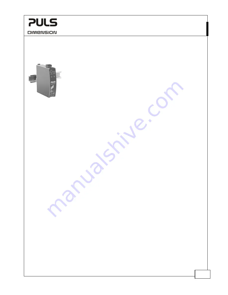 Puls CT10.241 Manual Download Page 21