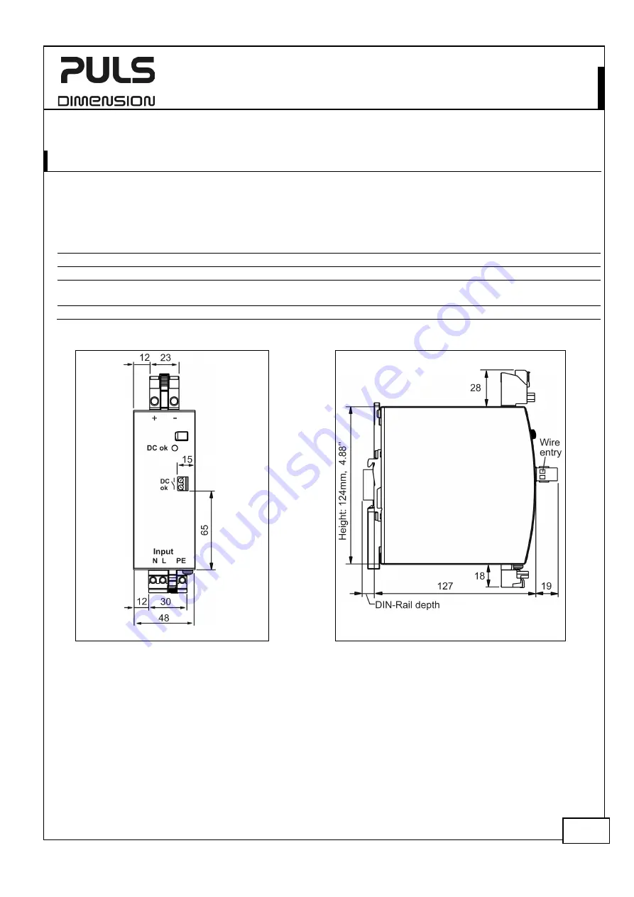 Puls Dimension CP Series Manual Download Page 21