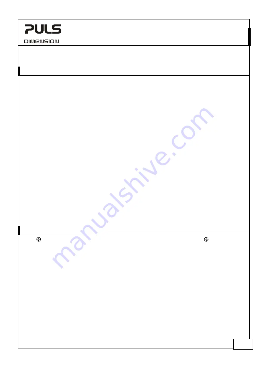 Puls DIMENSION CS Series Manual Download Page 2