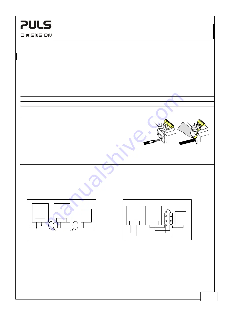 Puls Dimension Q-Series Manual Download Page 11