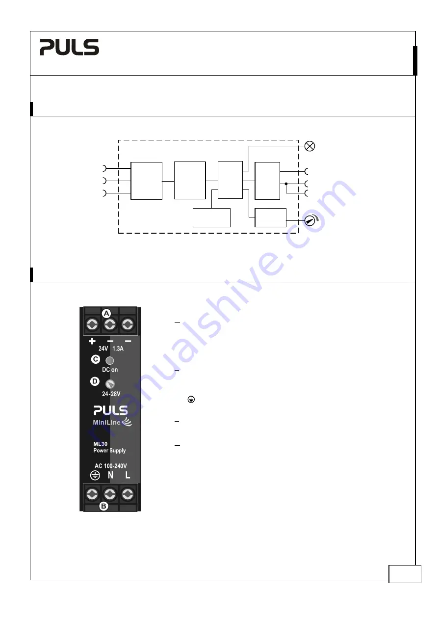 Puls MiniLine-2 ML30.241 Manual Download Page 9