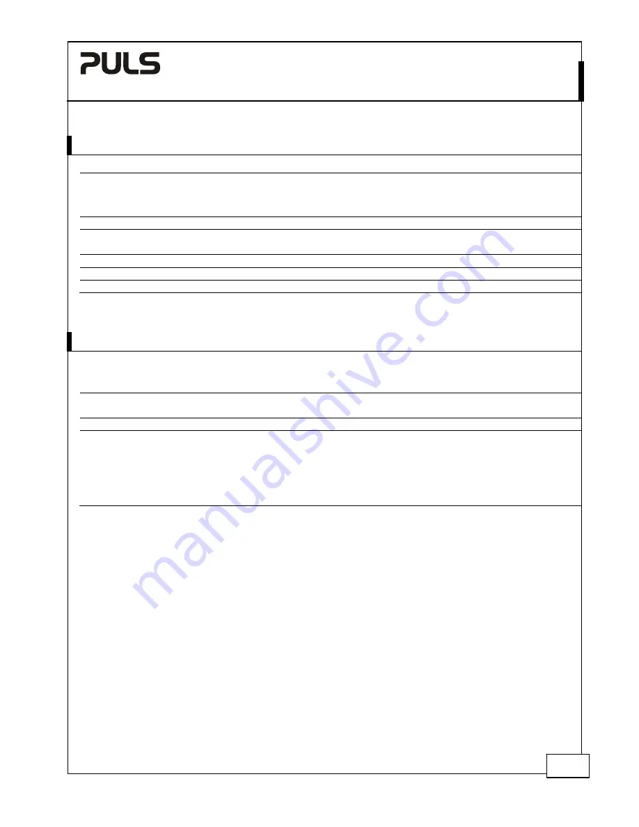 Puls MiniLine-2 ML60.241 Manual Download Page 13