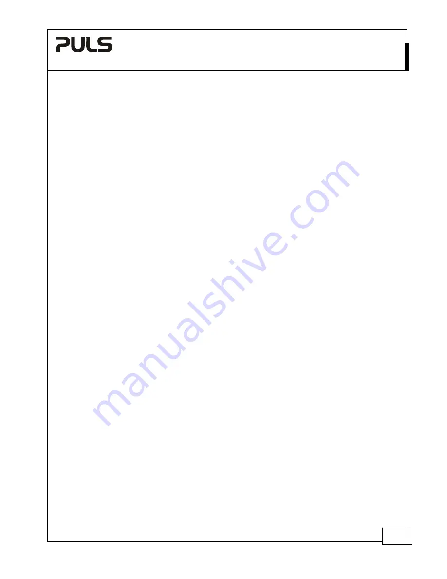 Puls MiniLine-2 ML60.241 Manual Download Page 22