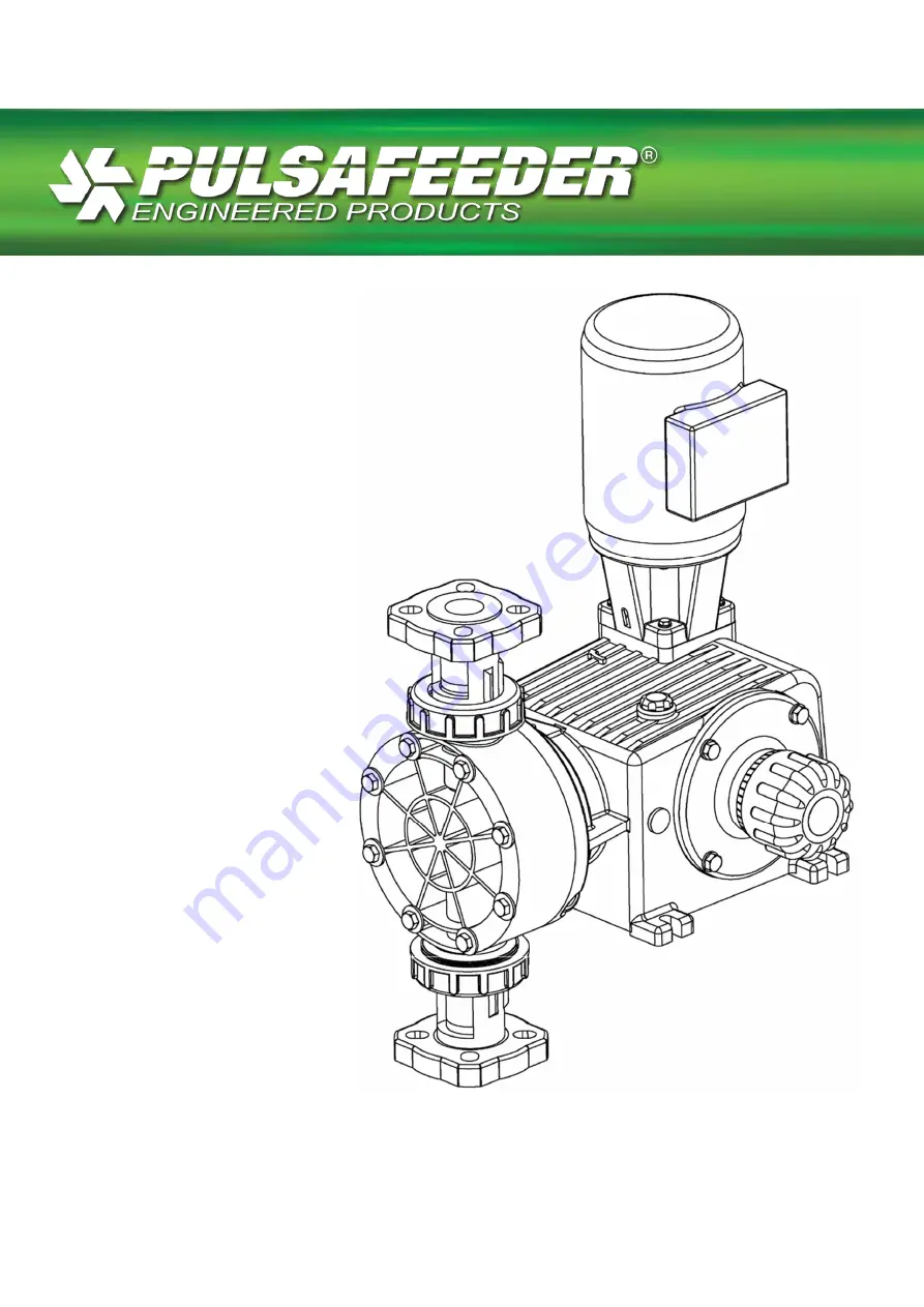 Pulsafeeder PULSA GLM7 Скачать руководство пользователя страница 1