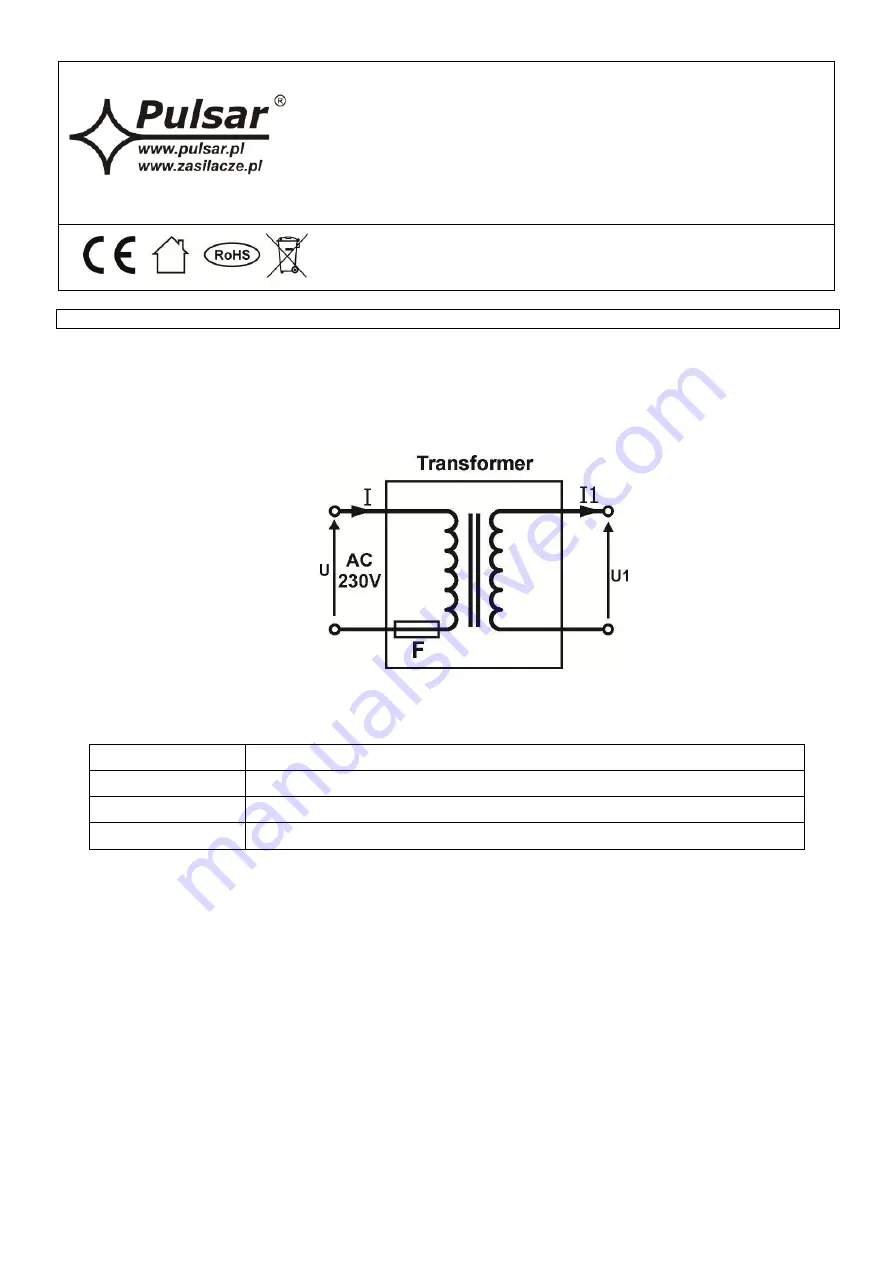 Pulsar AWT845 Assembly Instructions Download Page 1