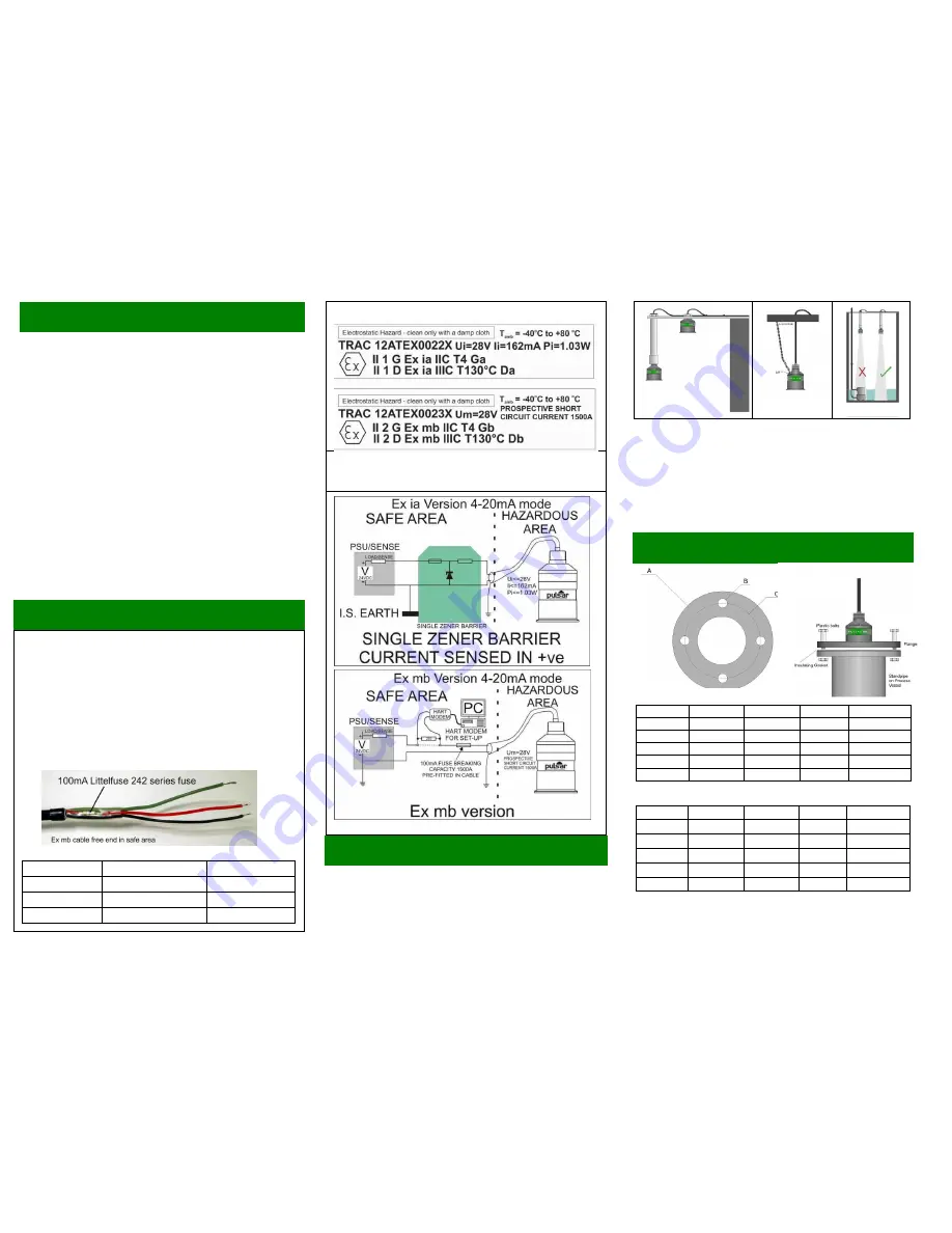 Pulsar dBi 3 Ex ia Installation Manual Download Page 2