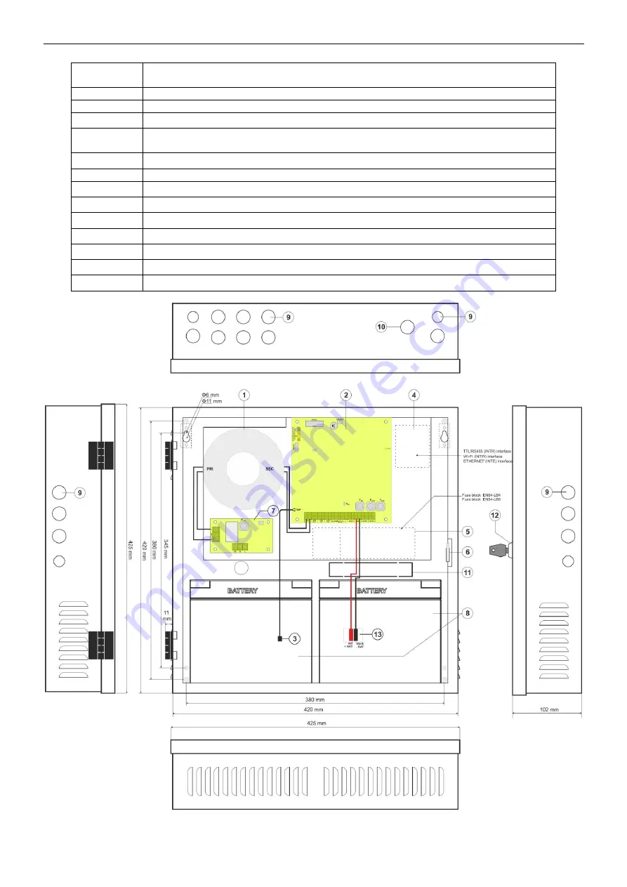 Pulsar EN54-5A17 Manual Download Page 10