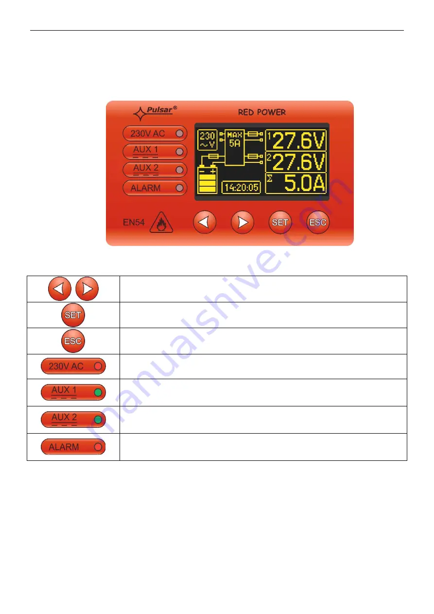 Pulsar EN54-5A17LCD Manual Download Page 13