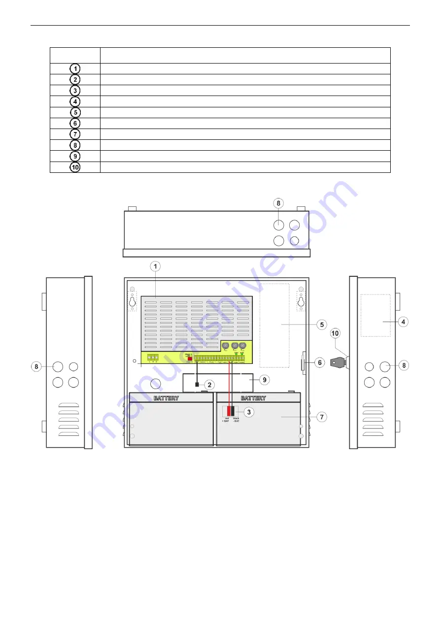 Pulsar EN54C-10A17LCD User Manual Download Page 10