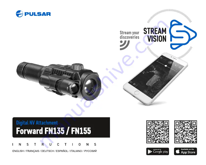 Pulsar Forward FN135 Instruction Manual Download Page 1