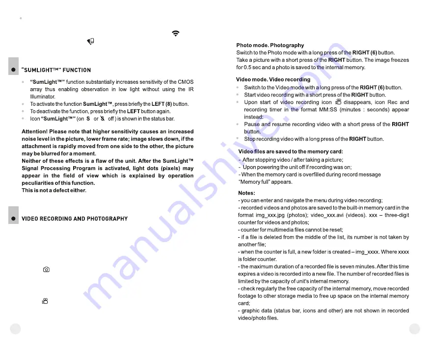 Pulsar Forward FN135 Instruction Manual Download Page 13