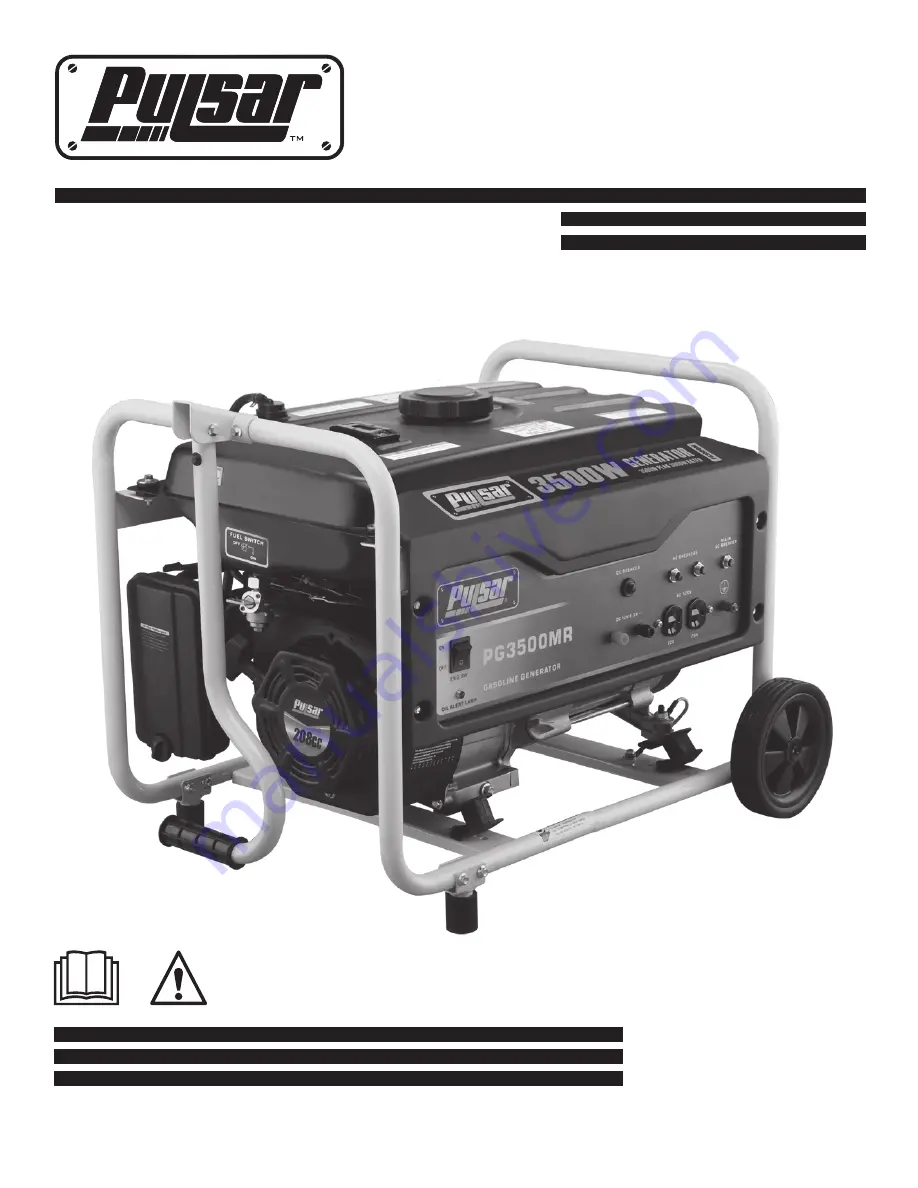 Pulsar PG3500MR Operator'S Manual Download Page 1