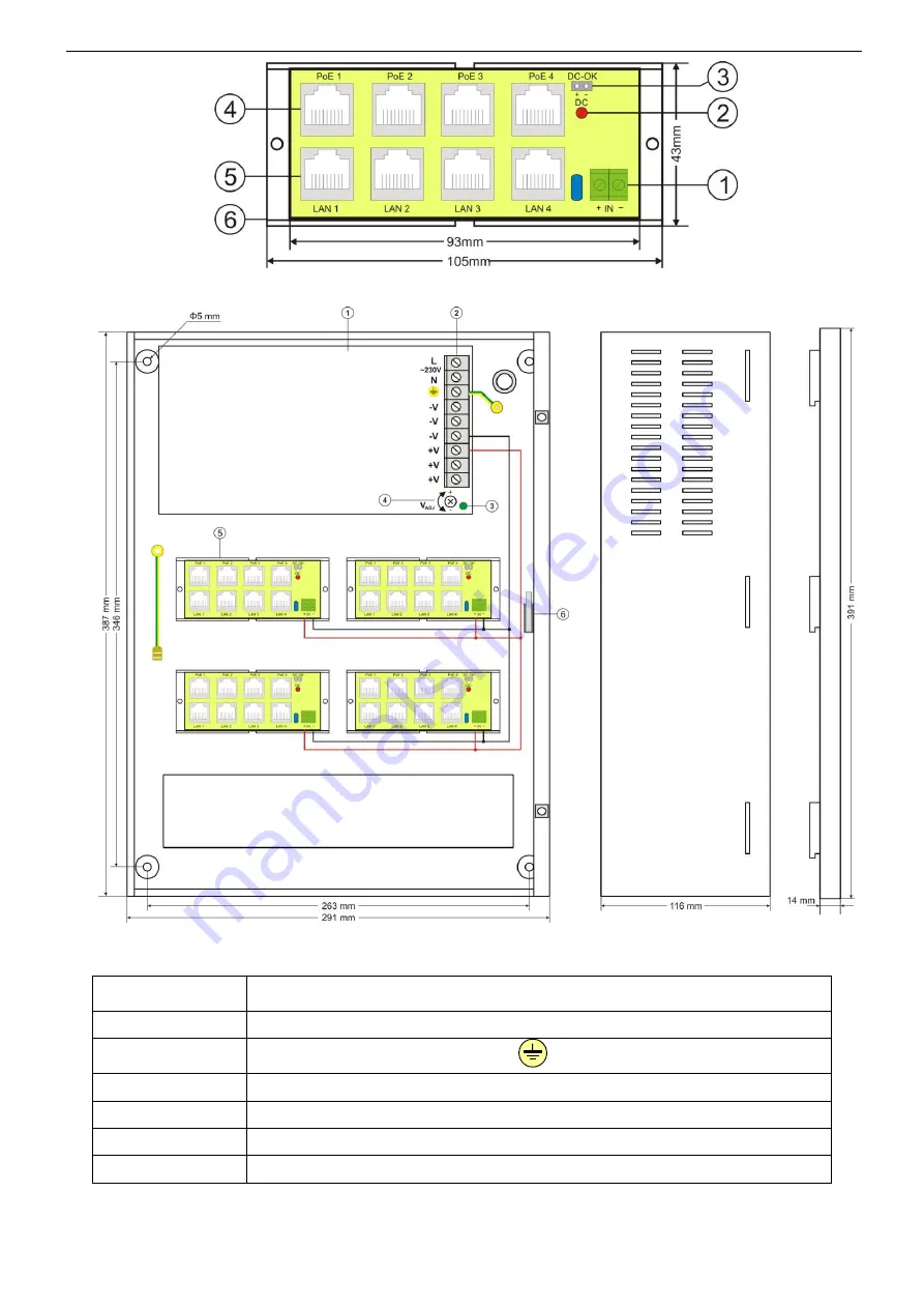 Pulsar POE1648 Manual Download Page 4