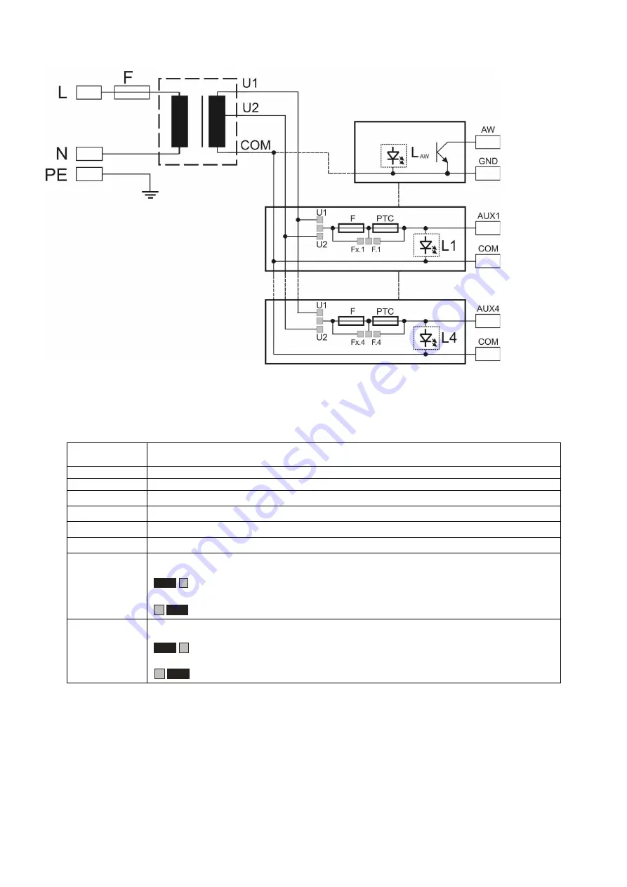 Pulsar PSAC 08246 Instruction Download Page 3