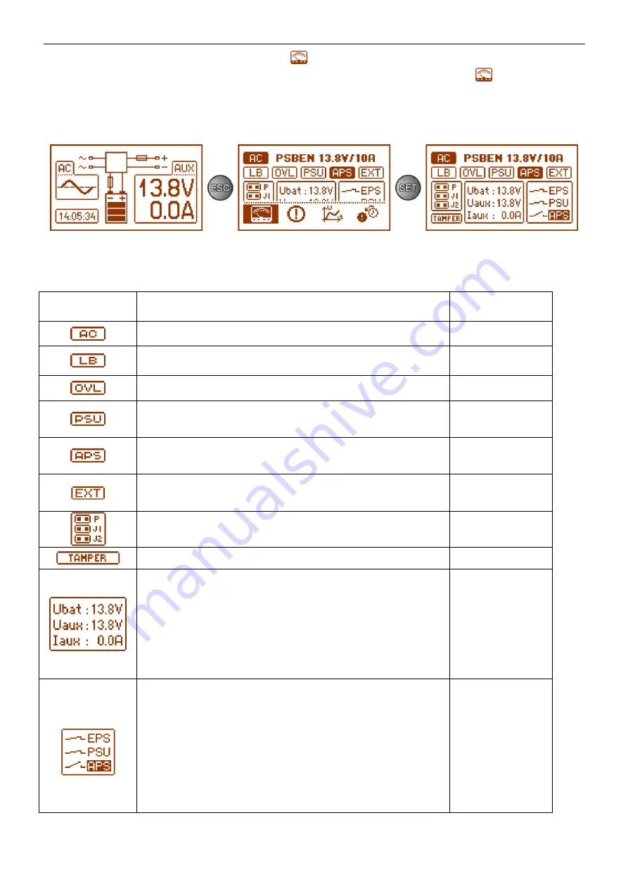 Pulsar PSBEN 10A12E/LCD Manual Download Page 15