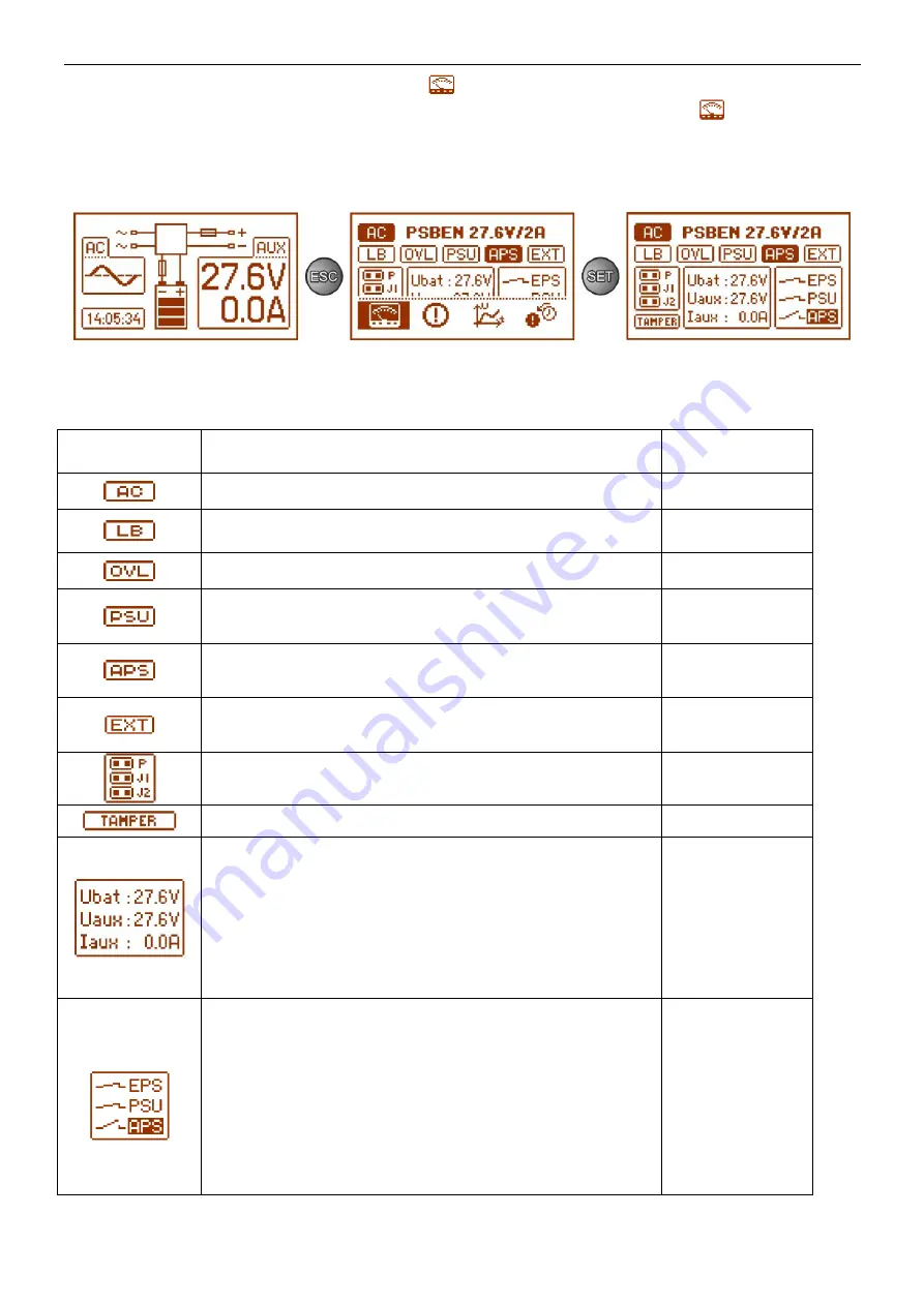 Pulsar PSBEN 2024B/LCD Manual Download Page 14