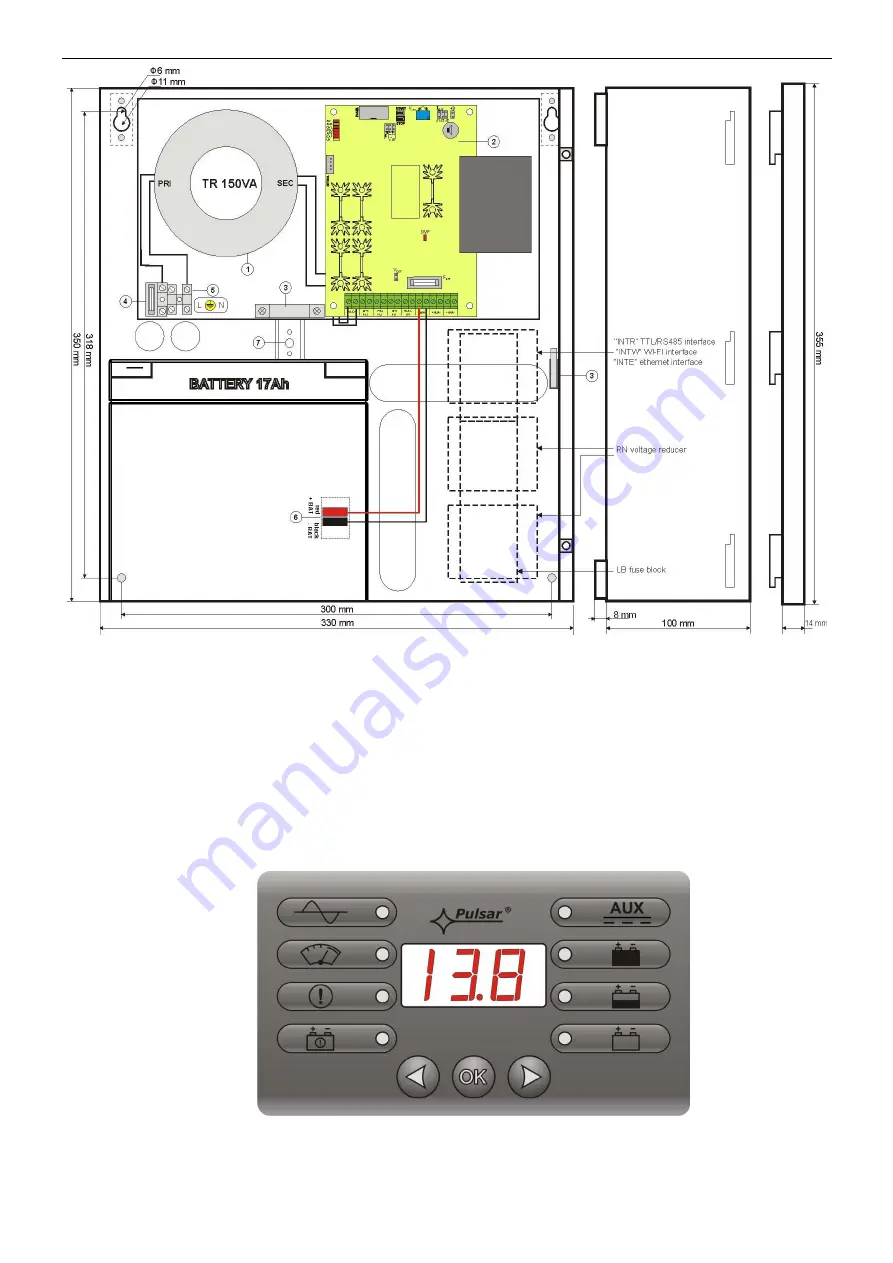 Pulsar PSBEN 5012C Manual Download Page 7