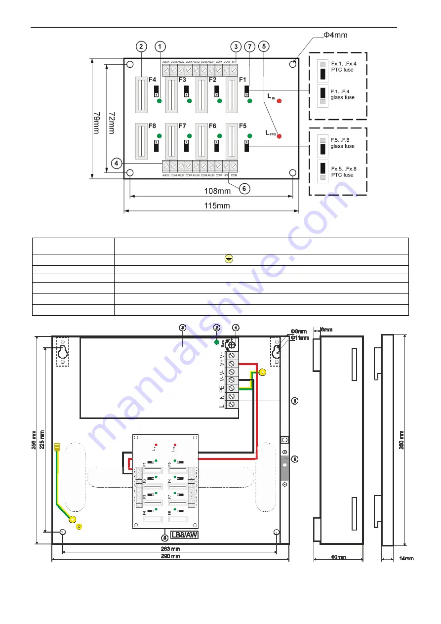 Pulsar PSDC08128 Скачать руководство пользователя страница 4