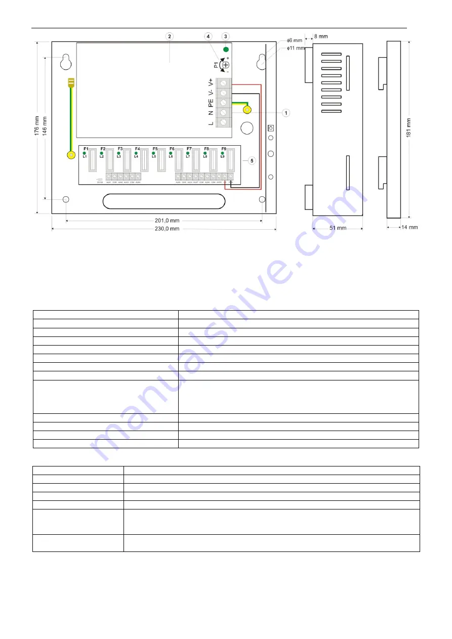 Pulsar PSDC09125T Quick Start Manual Download Page 4