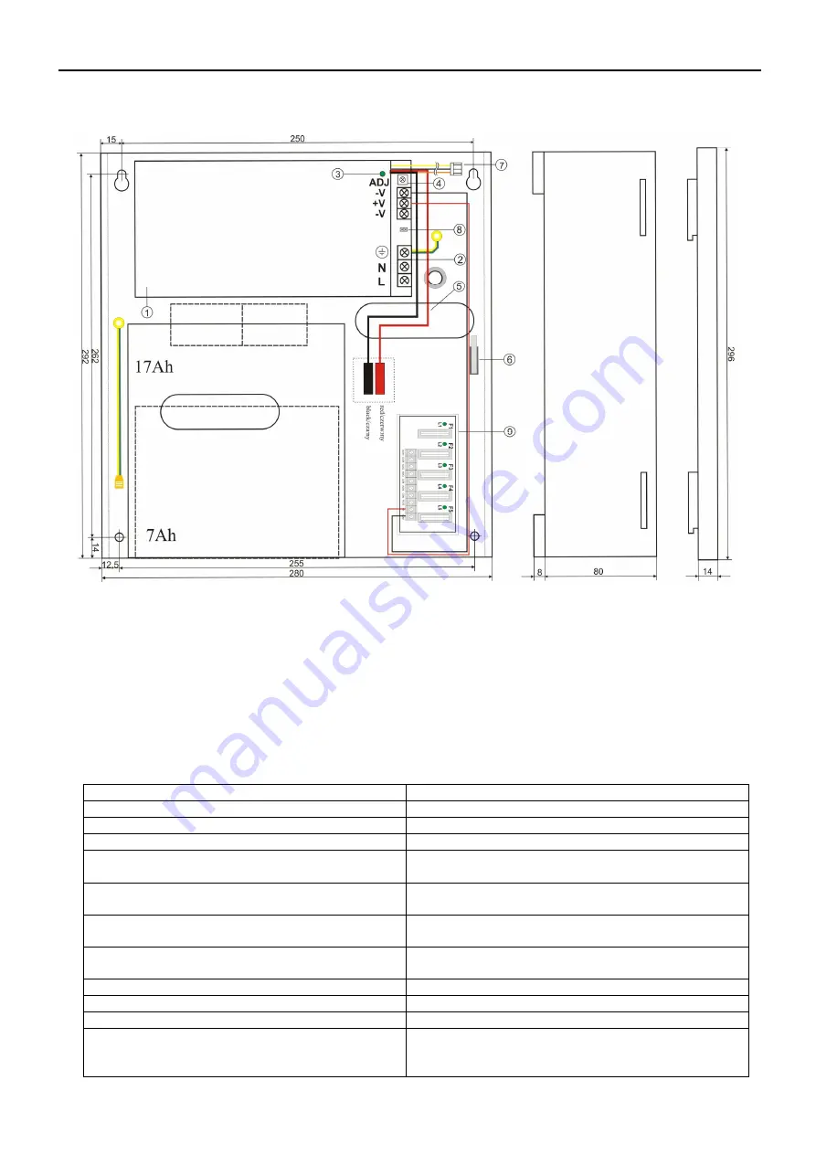 Pulsar PSDCB05125C Скачать руководство пользователя страница 4