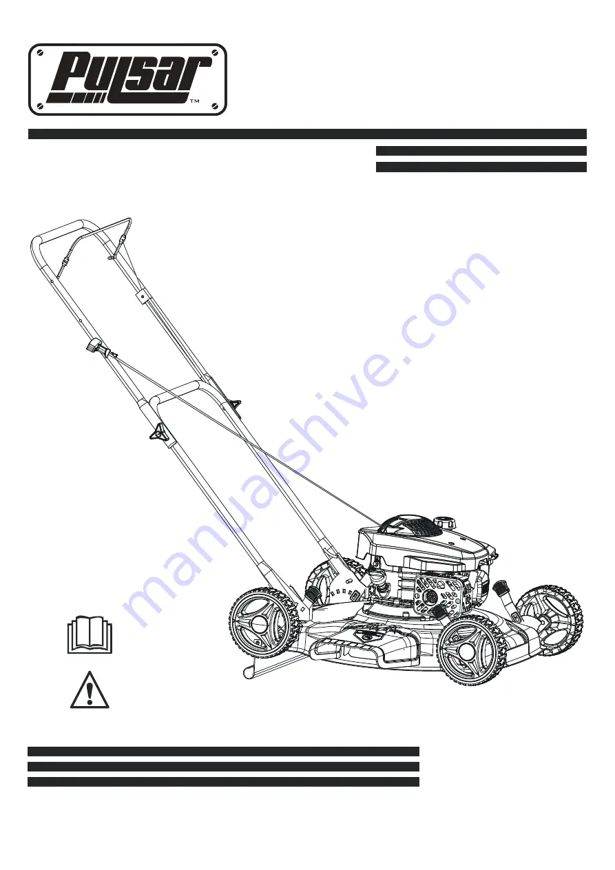 Pulsar PTG1220D5A Operator'S Manual Download Page 1