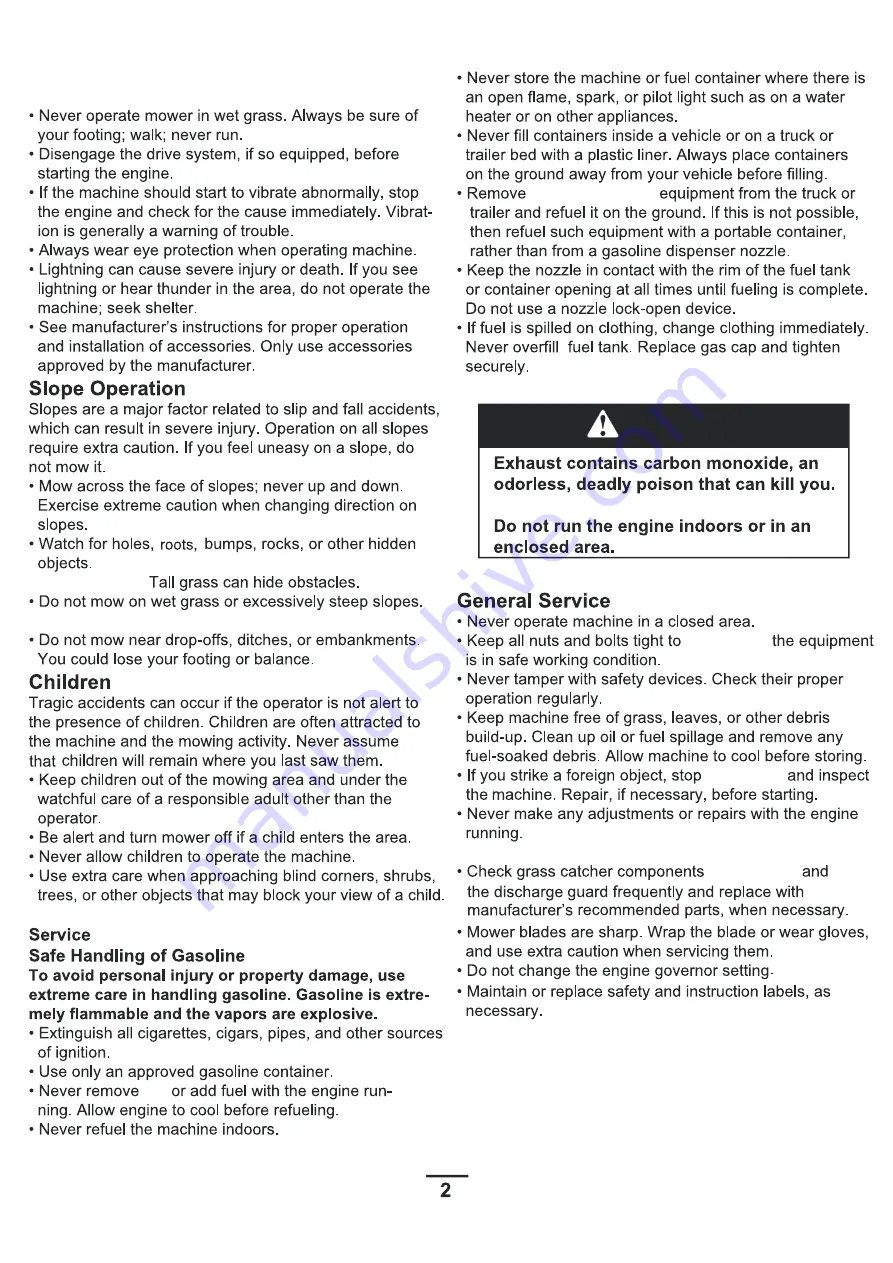 Pulsar PTG1220D5A Operator'S Manual Download Page 3